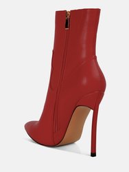 Jenner High Heel Cowboy Ankle Boots