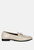 Jolan Faux Leather Semi Casual Loafers - Beige