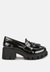 Jonah Platform Loafer - Black