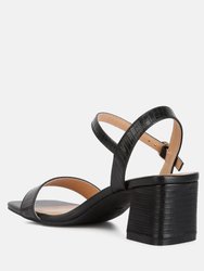 Keeyana Block Heel Sandals