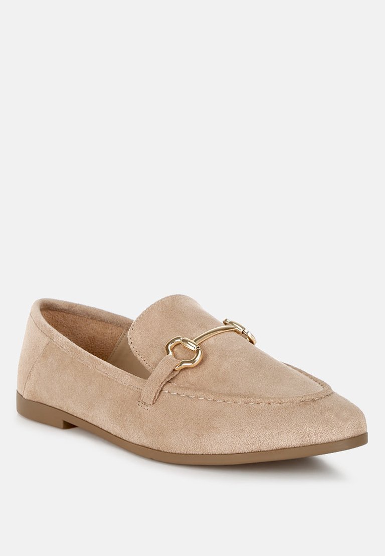 Kingsley Horsebit Embellished Loafers