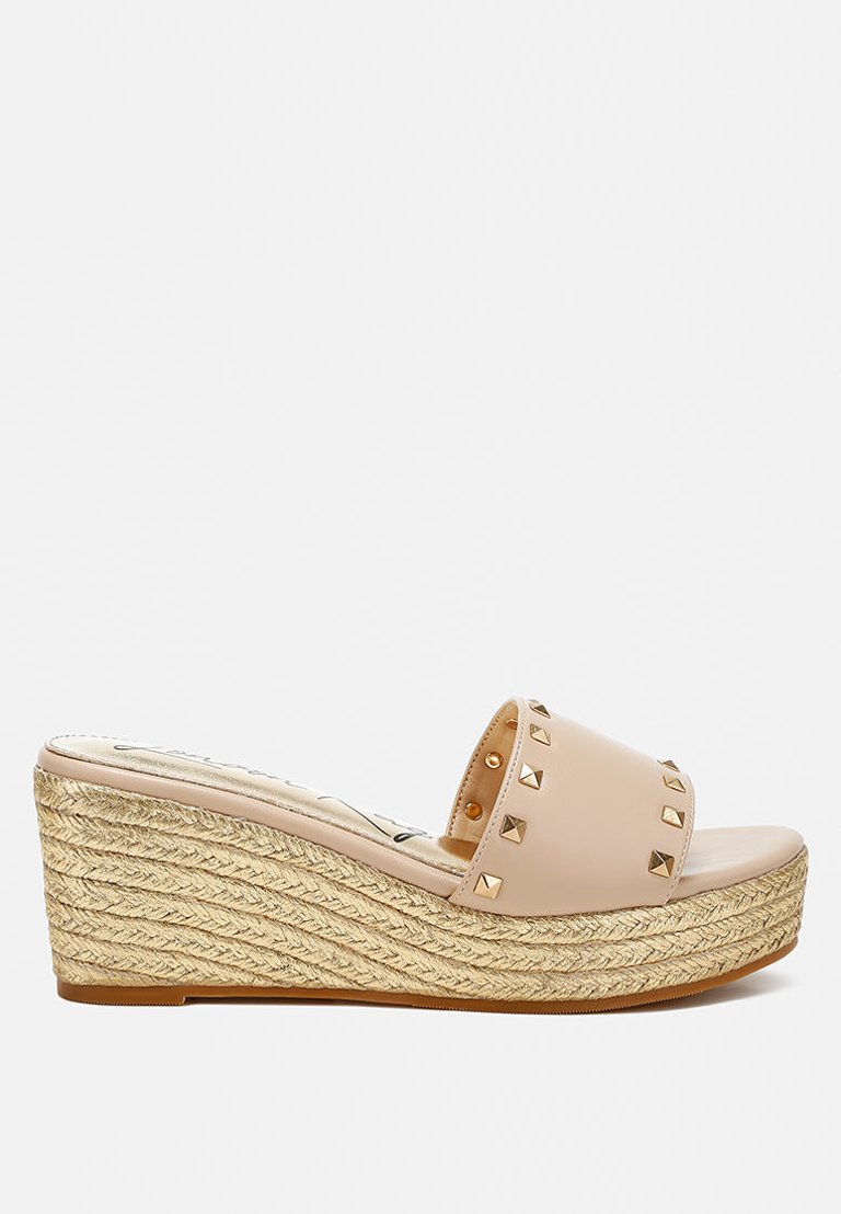 Lilja Slip On Espadrilles - Beige