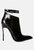 Love Potion Pointed Toe High Heeled Boots - Black