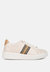 Loyalty Embroidery Detail Sneakers - Beige