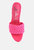 Lust Look Braided Satin Block Sandals