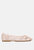Lysander Sequin Embellished Sheer Ballet Flats - Pink