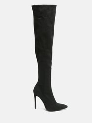 Madman Over-The-Knee Boot - Black