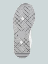 Mailys Metallic Panel Platform Sneakers
