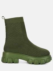 Mallow Bootie - Olive