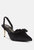 Mayfair Velvet High Heel Mule Sandals