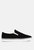 Merlin Canvas Slip On Sneakers - Black