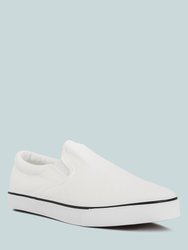 Merlin Canvas Slip On Sneakers