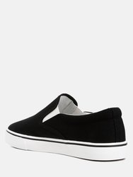 Merlin Canvas Slip On Sneakers