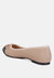 Minato Two Tone Ballet Flats