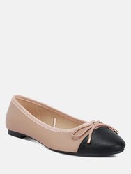 Minato Two Tone Ballet Flats