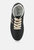 Monigue Faux Leather Cross Stitch Detail Sneakers