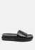 Moulded Pool Slides - Black