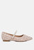 Mowie Mary Jane Flat - Blush