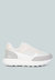 Nairobi the Non-Ordinary Lace Up Sneakers - White