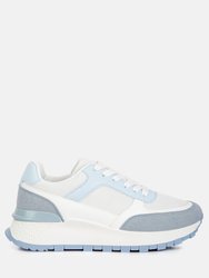 Nairobi the Non-Ordinary Lace Up Sneakers - Sky Blue