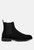 Nitro Micro Suede Chelsea Boots - Black
