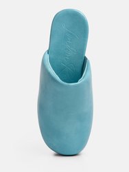 Olori Solid Platform Slip On Mules