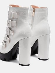 Ouzaki High Block Heeled Boots