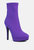 Patotie Lycra High Heel Ankle Boots