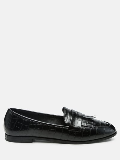 London Rag Pecker Black Patent Pu Everyday Loafer product