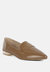 peretti flat formal loafers - Taupe