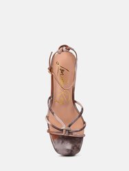 Prisma Tie-Dye High Platform Heeled Sandals