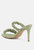 Qualie Ruched Strap Stiletto Sandals