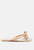 Retta Bow Thong Flats - Beige