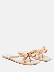 Retta Bow Thong Flats