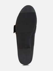 Saskia Pin Buckle Detail Loafers