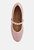 Sassie Pearl Embellished Ballerina Flats