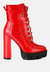Scotch Ankle Boots - Red