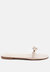 Scoth Clear Buckled Quilted Slides - Beige