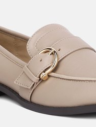 Sheboss Buckle Detail Loafers