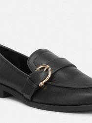 Sheboss Buckle Detail Loafers