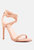 Sherri High Heeled Faux Suede Sandals