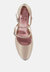 Shiver Rhinestones Embellished Platform Mary Jane Sandals