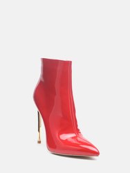 Siren Patent Faux Leather Bootie
