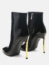 Siren Patent Faux Leather Bootie