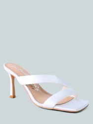 Spice Up Dual Strap Heel Sandals