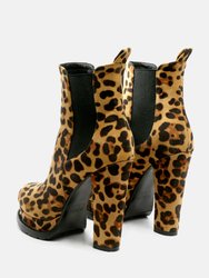 Spire Suede Block Heeled Boots