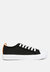 Sway Chunky Sole Knitted Textile Sneakers - Black