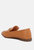 Talula Horsebit Embellished Faux Leather Loafers