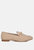 Tassilo Timeless Faux Leather Horsebit Loafers - Natural