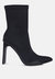 Tokens Pointed Heel Ankle Boots - Black